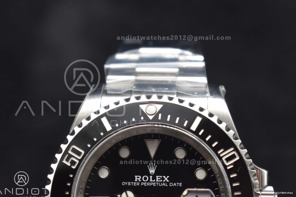 VSF 454 904L SS 43mm 126600 Seadweller VS SS Supportive Blk 0122